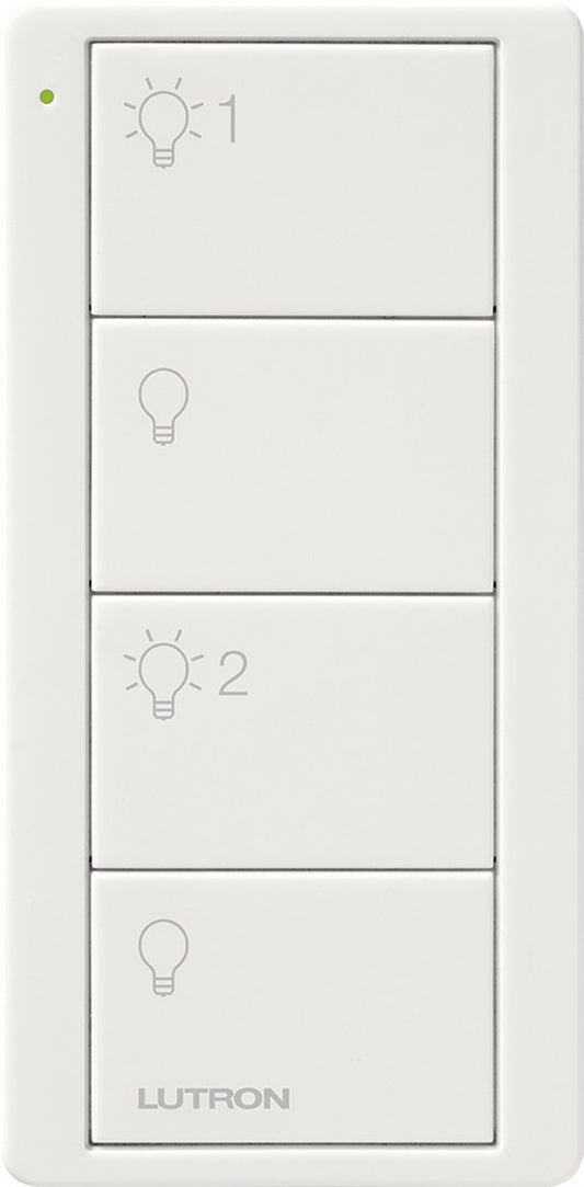Lutron Pico 4 Button (2 Group Control, Light Icon) | PJ2-4B-GXX-L21