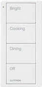 Lutron Pico 4 Button Scene Keypad (Kitchen Text) | PJ2-4B-GXX-P02