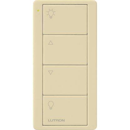 Lutron Pico Smart Remote, 4-Button Zone Control (Light Icons) | PJ2-4B-XX-L01P