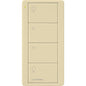 Lutron Pico Smart Remote, 4-Button Zone Control (Light Icons) | PJ2-4B-XX-L01P