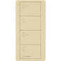 Lutron Pico Smart Remote, 4-Button 2-Group Control (Light Icons) | PJ2-4B-XX-L21P