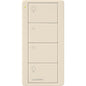 Lutron Pico Smart Remote, 4-Button Zone Control (Light Icons) | PJ2-4B-XX-L01P