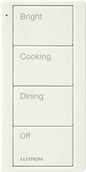 Lutron Pico 4 Button Scene Keypad (Kitchen Text) | PJ2-4B-GXX-P02
