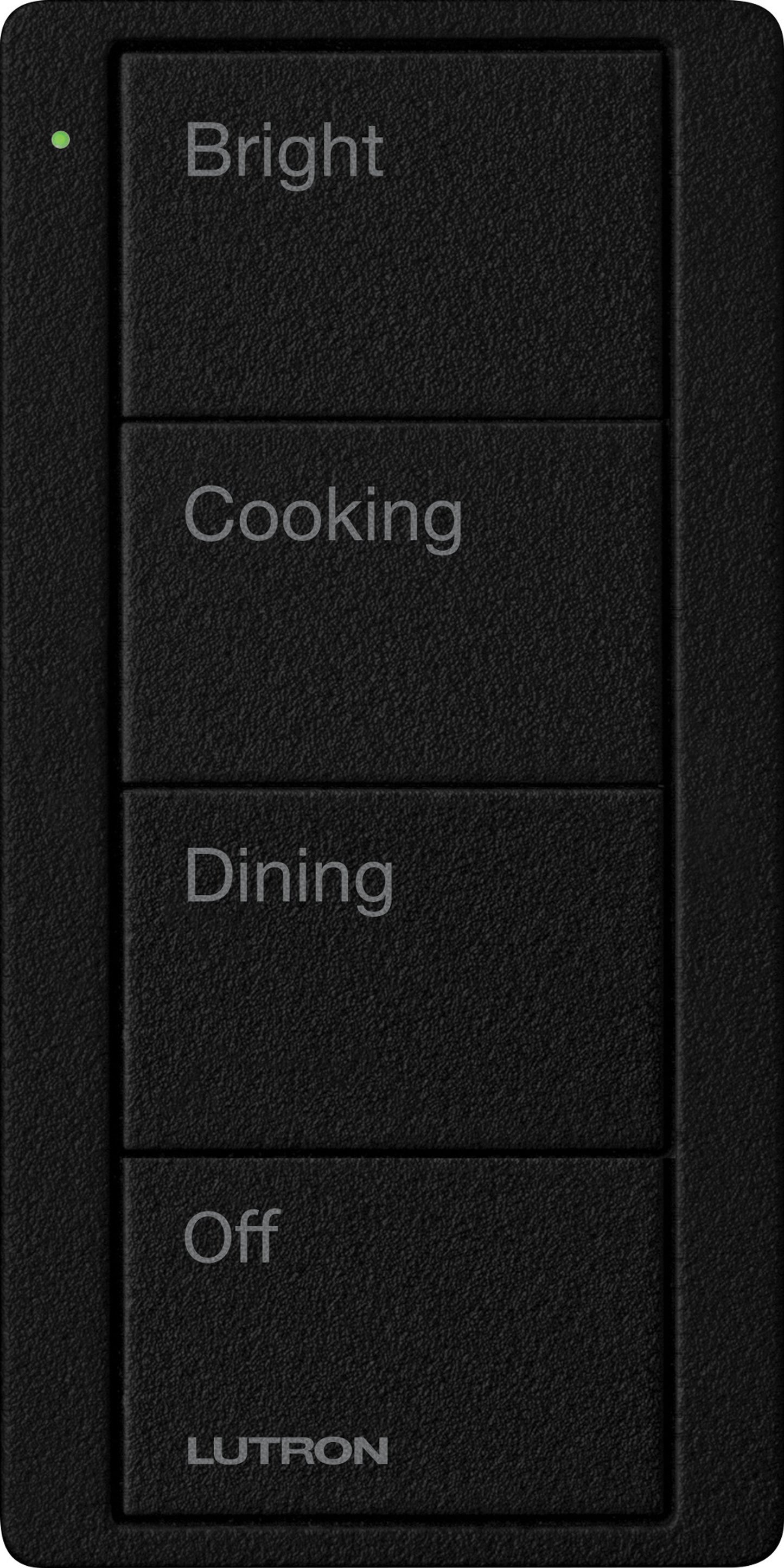 Lutron Pico 4 Button Scene Keypad (Kitchen Text) | PJ2-4B-GXX-P02