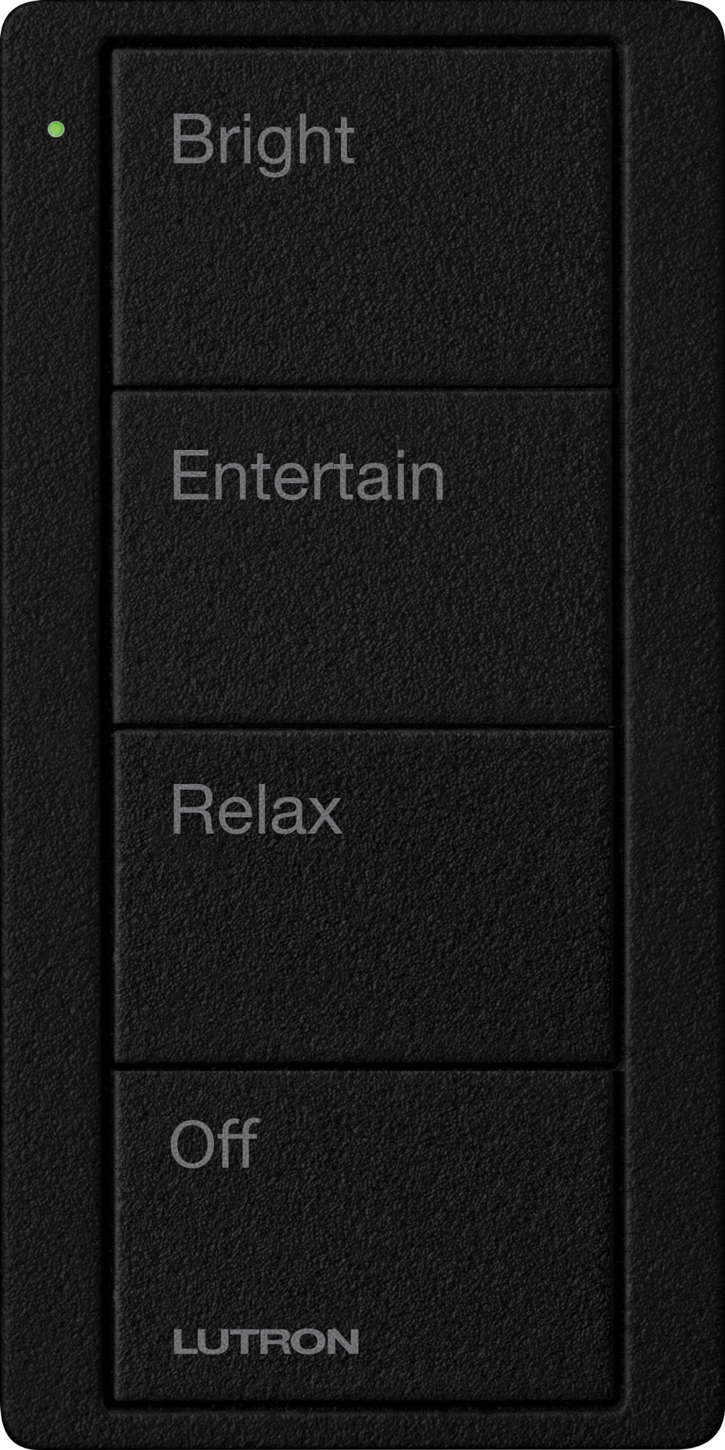 Lutron Pico 4 Button Scene Keypad (Any Room Text) | PJ2-4B-GXX-P03