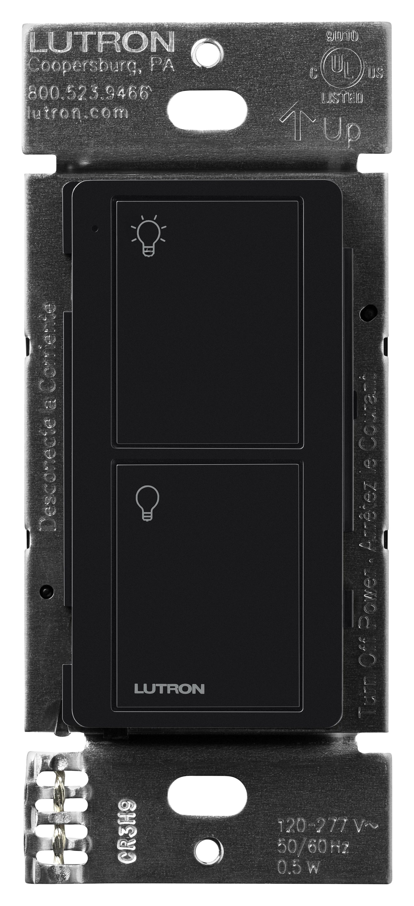 Lutron Pico Line-Powered Wireless Control, 2-Button, 120-277V | PJL-2B-XX-L01