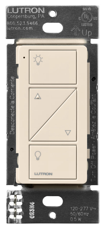 Lutron Pico Line-Powered Wireless Control, 2-Button with Raise/Lower, 120-277V | PJL-2BRL-XX-L01