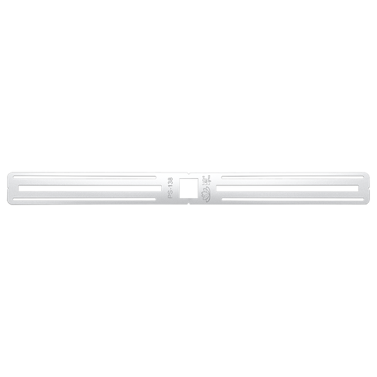 Lotus PS-138 26-inch galvanized-steel Mini Tangra rough-in plate with 1-3/8-inch square opening for L1F-SDT recessed downlight; mounting screws not supplied