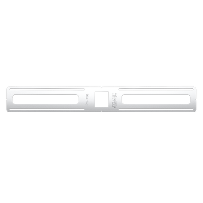 Lotus PS-156 26-inch galvanized-steel Mini Tangra rough-in plate with 1-15/16-inch square opening for L2F-SDT recessed downlight; mounting screws not supplied