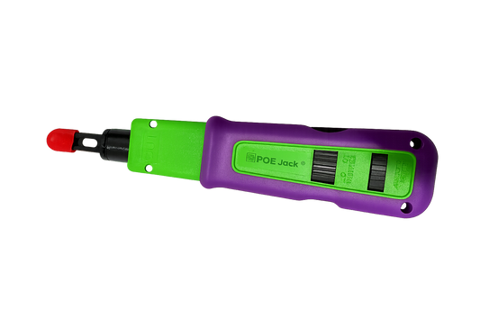 Grid POE-Jack 110 Punch Down Tool | For Cat5e/Cat6/Cat6A Keystone & Patch Panel Termination | POEJK-110TOOL