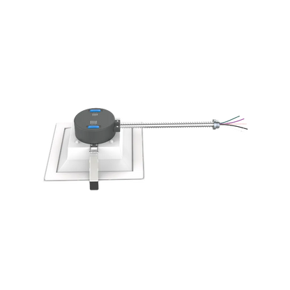 Reno Zeta - 8" Square Commercial Downlight - Selectable Wattage 15/20/25/30/35W - Selectable CCT 2700/3000/3500/4000/5000K - 120-347V - 3-in-1 Dimming | RENO-DL8-MW-DV-MCCT-SQ