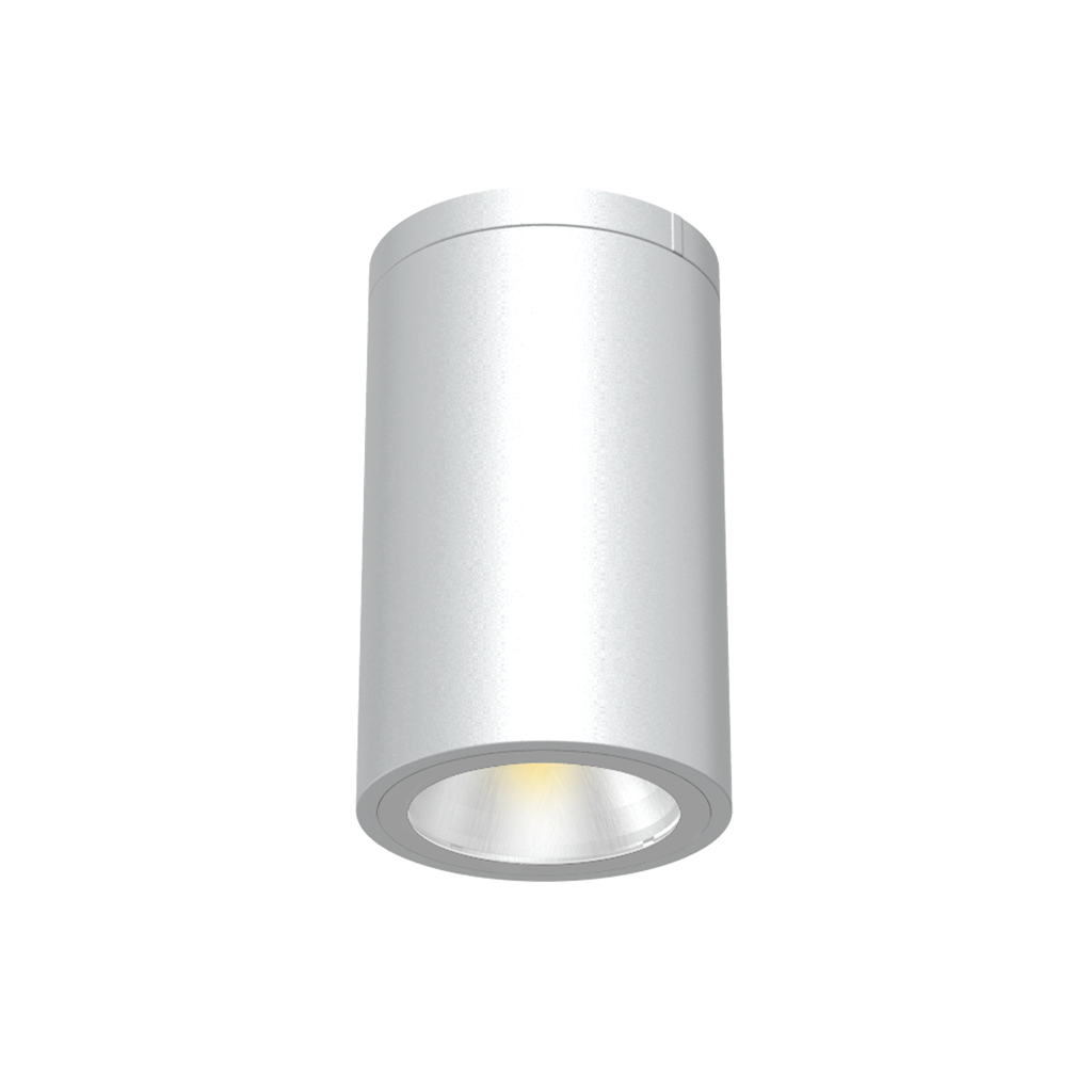 Product Display Visual of the SKU: RENO-CYDL-MW-DV-MCCT-6-WH for Marketing of theReno 6" Ceiling Mount Cylinder Downlight | RENO-CYDL-MW-DV-MCCT-6-WH