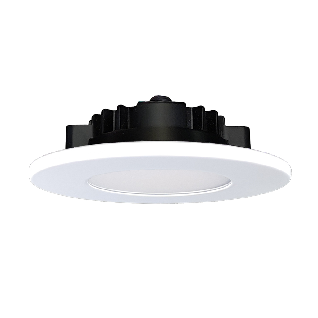 4" Interchangeable Magnetic Trim Slim Recessed Downlight | RENO-4-S8W-MCCT-MRL-WH