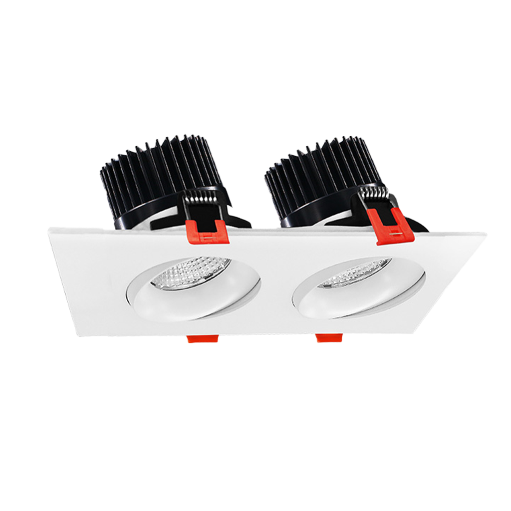 3.5" SQUARE GIMBAL  | RENO-LED-AURA-35-S24W-5CCT-XX-SQ