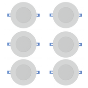 Value Pack: 4" Slim Recessed Downlight | RENO-4-S12W-MCCT-WH-6P