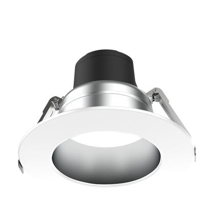 6" Aluminum Commercial Downlight | RENO-DL6-MW-DV-MCCT-AL