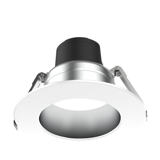 6" Aluminum Commercial Downlight | RENO-DL6-MW-DV-MCCT-AL