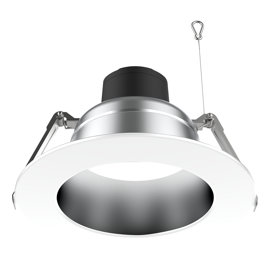 8" Aluminum Commercial Downlight | RENO-DL8-MW-DV-MCCT-AL