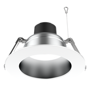 8" Aluminum Commercial Downlight | RENO-DL8-MW-DV-MCCT-AL