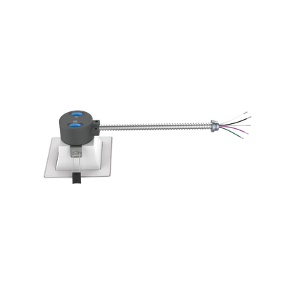 Reno Zeta - 4" Square Commercial Downlight - Selectable Wattage 8/10/14/16W - Selectable CCT 2700/3000/3500/4000/5000K - 120-347V - 3-in-1 Dimming | RENO-DL4-MW-DV-MCCT-SQ