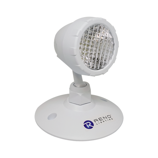 Single Head Emergency Light | RENO-ERH2W-1