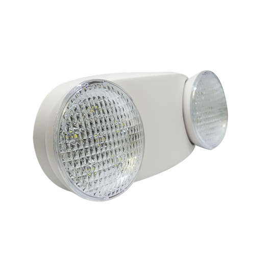 Injection-molded thermoplastic ABS housing | Dual Head LED Emergency Light 2 x 2W | RENO-EBU2W-2