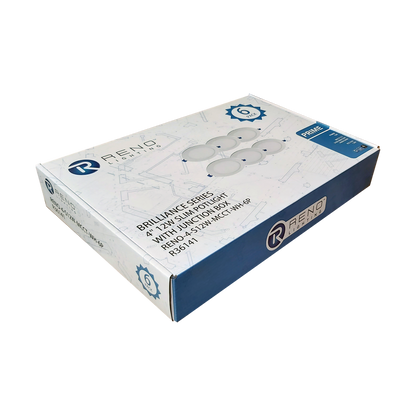 Value Pack: 4" Slim Recessed Downlight | RENO-4-S12W-MCCT-WH-6P