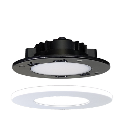 4" Interchangeable Magnetic Trim Slim Recessed Downlight | RENO-4-S8W-MCCT-MRL-WH