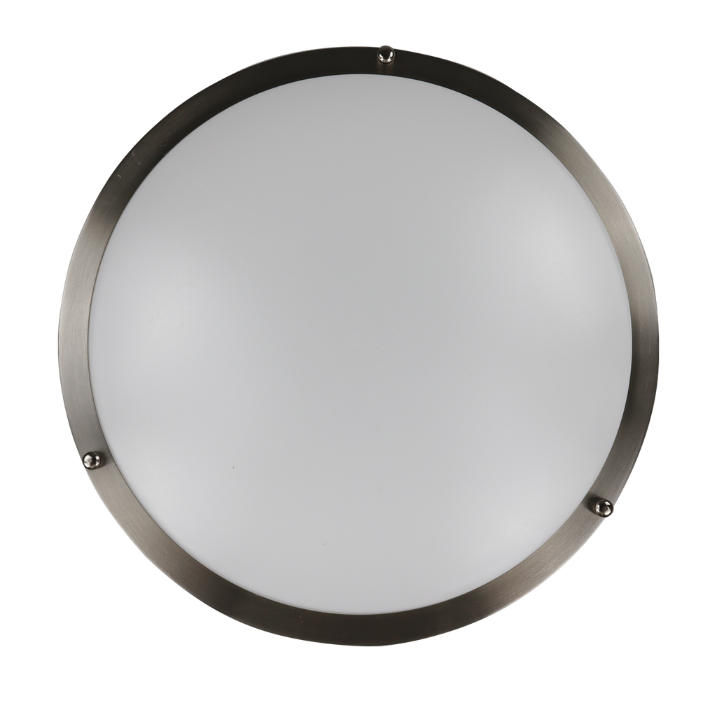 12" Slim Double Ring Ceiling Fixture | RENO-CLD-12"-BN-MW-MCCT-G2