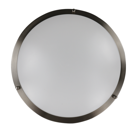 16" Slim Double Ring Ceiling Fixture | RENO-CLD-16"-BN-MW-MCCT-G2