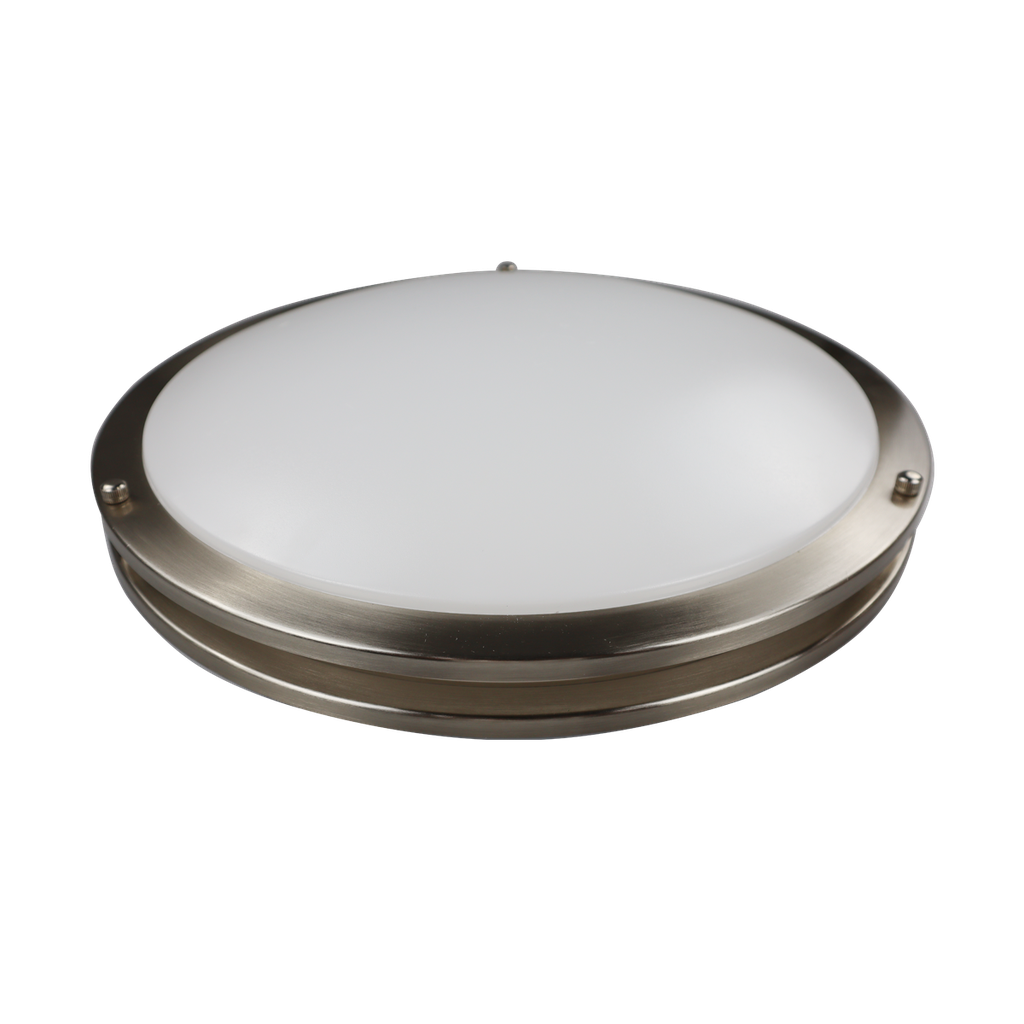 16" Slim Double Ring Ceiling Fixture | RENO-CLD-16"-BN-MW-MCCT-G2