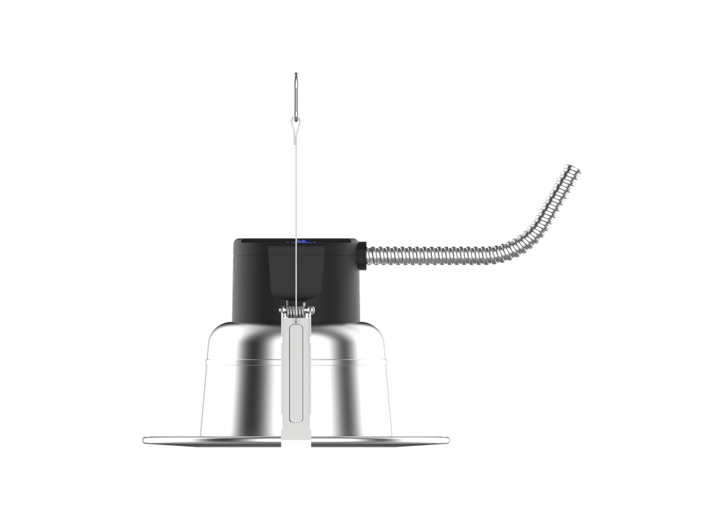6" Aluminum Commercial Downlight | RENO-DL6-MW-DV-MCCT-AL