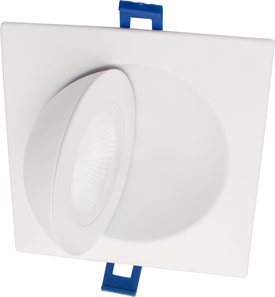 LED Square Floating Gimbal Pot light 4" | RENO-LED-4-S9W-FG-5CCT-XX-SQ