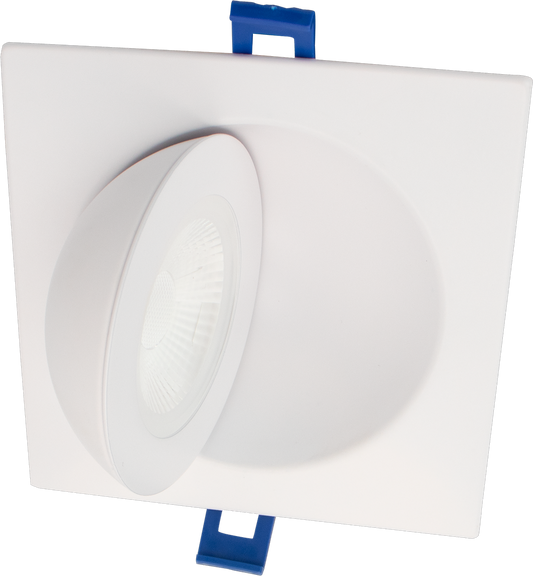 LED Square Floating Gimbal Pot light 4" | RENO-LED-4-S9W-FG-5CCT-XX-SQ