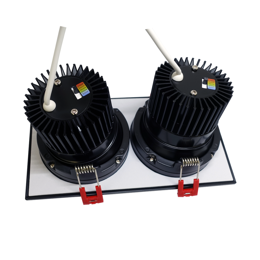 3.5" SQUARE GIMBAL  | RENO-LED-AURA-35-S24W-5CCT-XX-SQ