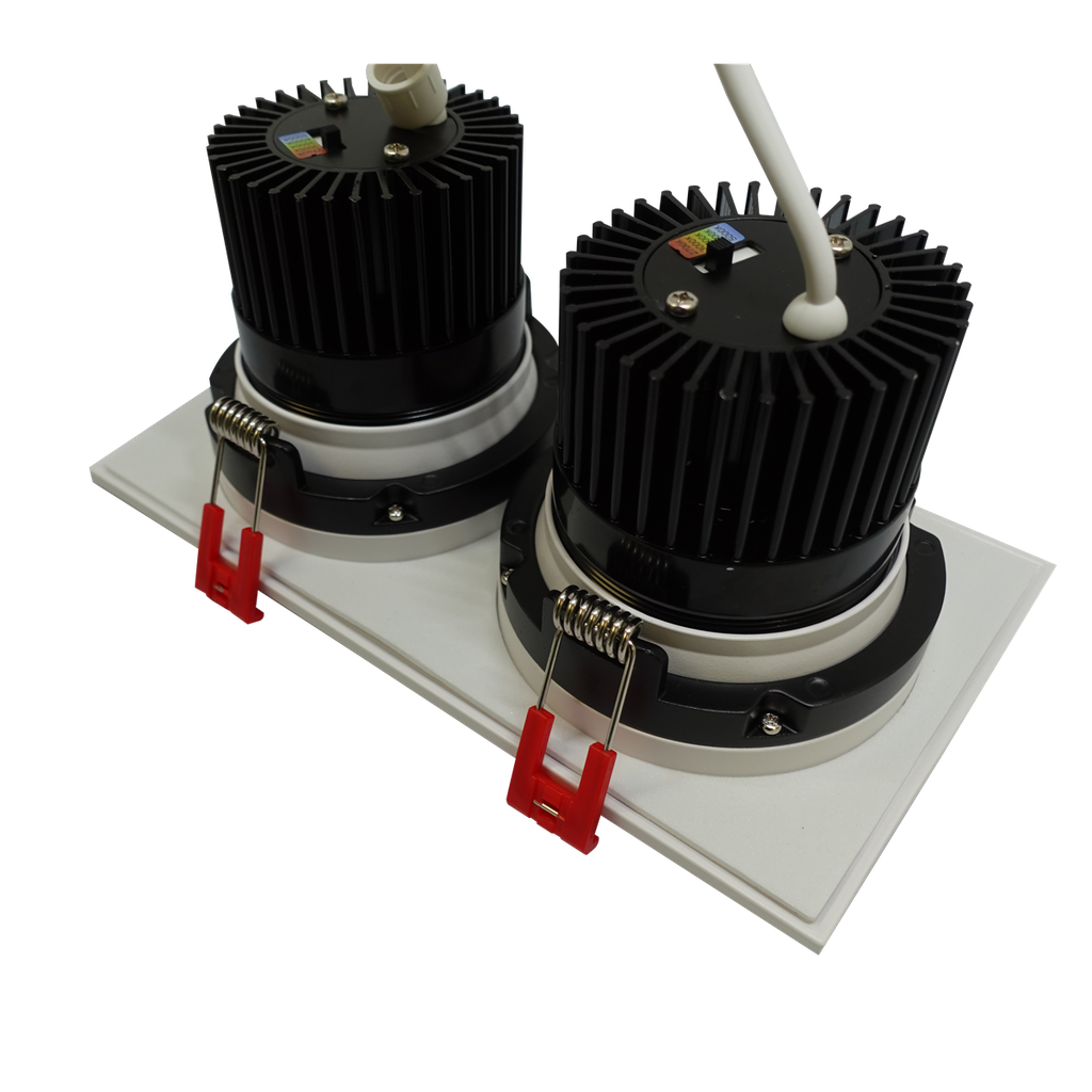 3.5" SQUARE GIMBAL  | RENO-LED-AURA-35-S24W-5CCT-XX-SQ