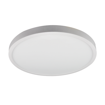 Reno 19" Slim Surface Round — Color: Brushed Nickel