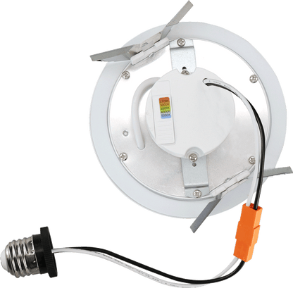 Lotus 4" Retrofit Round Ultra Slim LED Downlight — 9W, 5CCT Selectable | RF-LED-4-S9W-5CCTWH