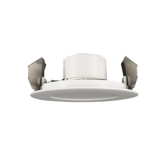 Product Display Visual of the SKU: RF-LED-4-S9W-5CCTWH-PL for Marketing of theLotus 4" Retrofit Round Ultra Slim LED Downlight — 9W, 5CCT Selectable | RF-LED-4-S9W-5CCTWH