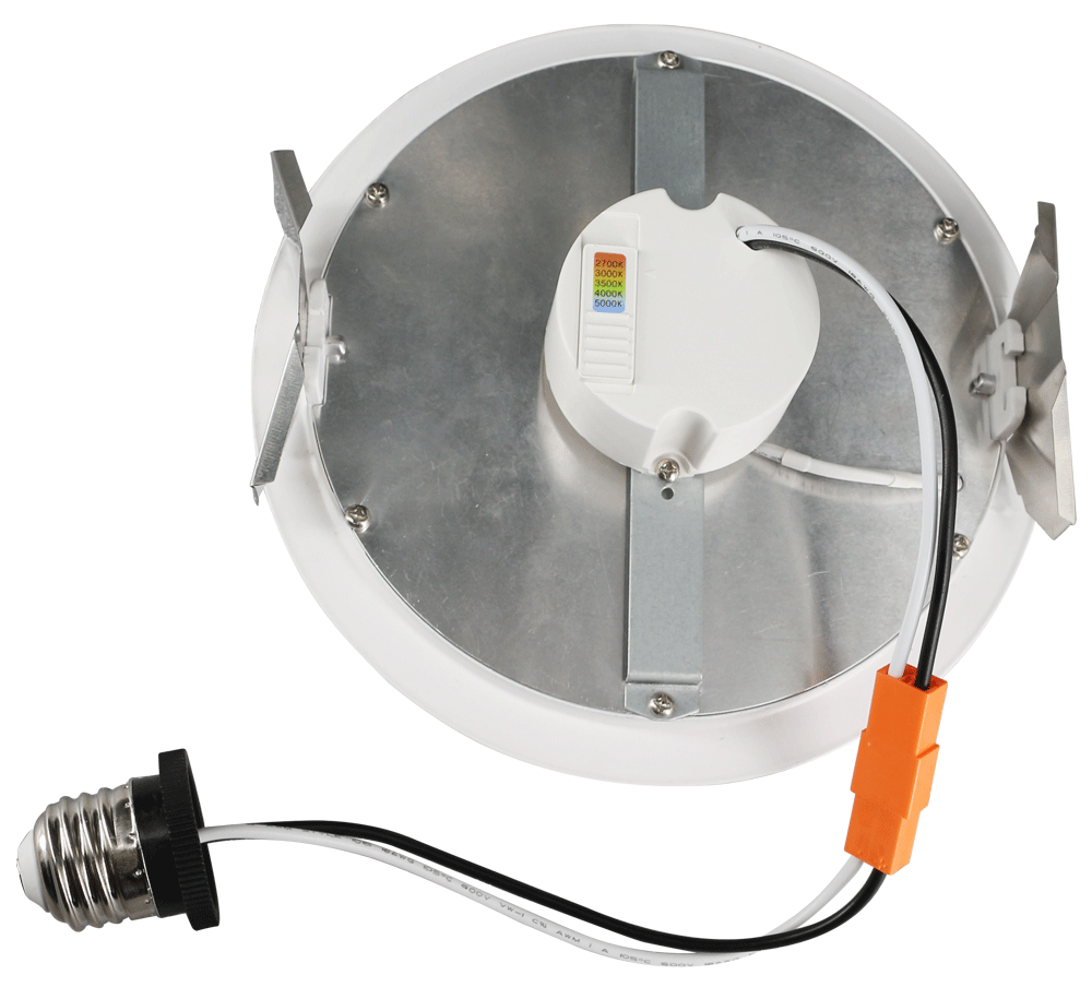 Lotus 6" Retrofit Round Ultra Slim LED Downlight — 12W, 5CCT Selectable | RF-LED-6-S12W-5CCTWH-PL