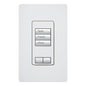 Lutron RadioRA 2 Wall-mount Designer Keypads (3 Button with Raise/Lower) | RRD-W3BRL-XX