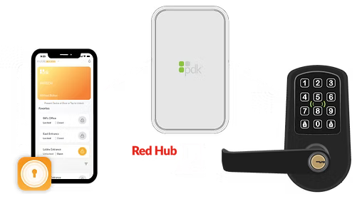 ProdataKey (PDK) RHUB Red Hub HubNet PoE Wireless Gateway for Red Locksets | RHUB