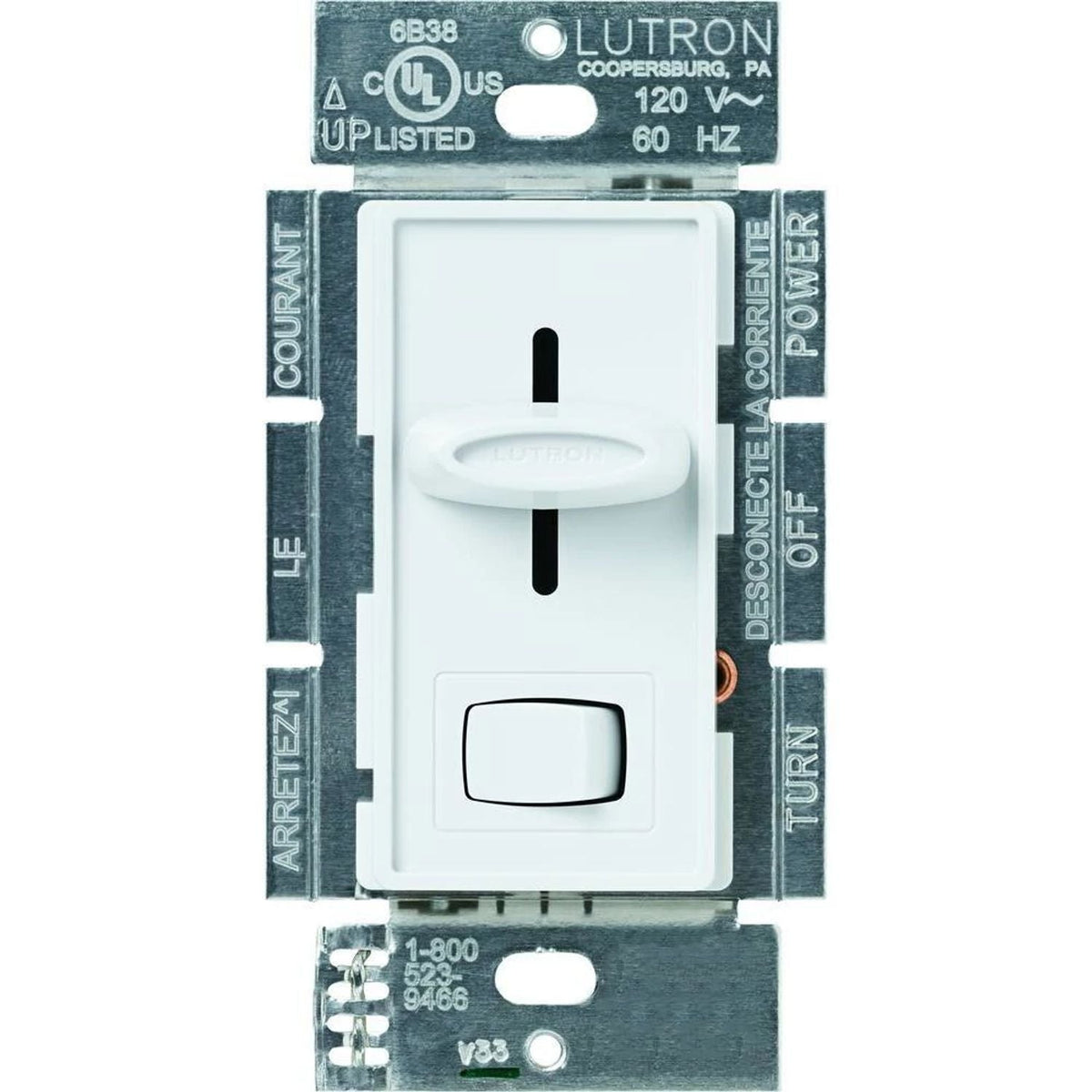 Lutron Skylark Preset Dimmer Switch 1000W Incandescent/Halogen - Single-Pole | S-10PH