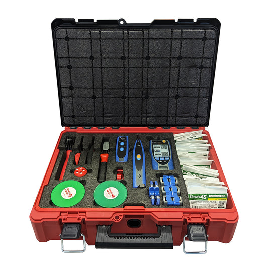 Simply45 PROSeries Milwaukee Packout Structured Wiring Kit — Cat6, Cat6 STP, Speed Jack | S45-PSKMP2