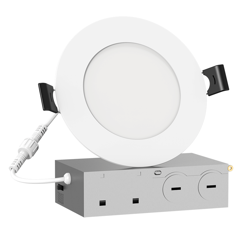 Lotus Lotolite 4" Slim Round Panel LED 1000 lm 9W | SC-DL09-D04H-A1-61RE