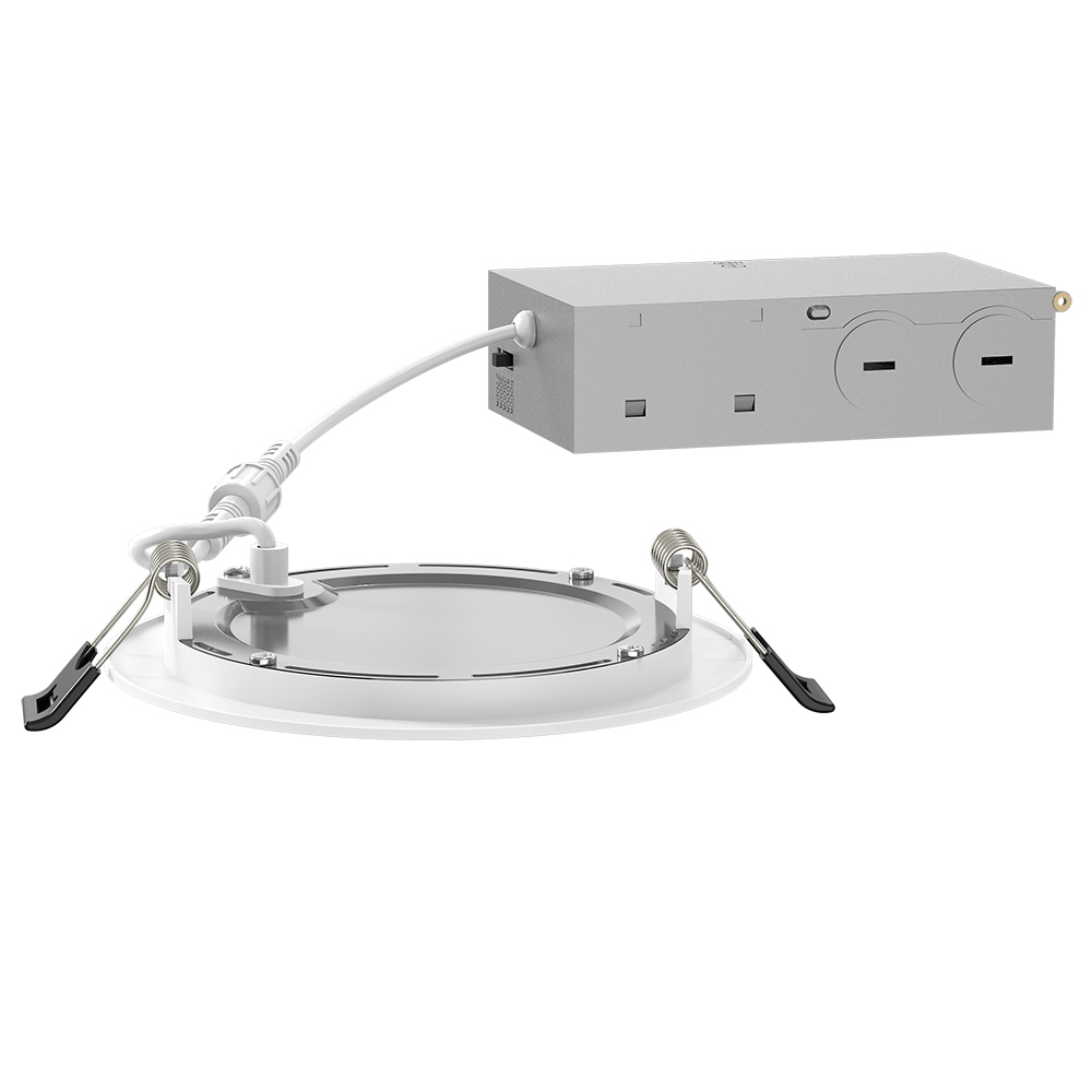 Lotus Lotolite 4" Slim Round Panel LED 1000 lm 9W | SC-DL09-D04H-A1-61RE