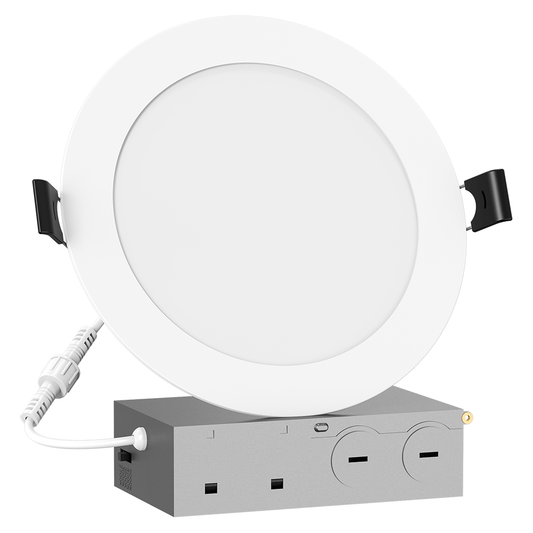 Lotus Lotolite 6" Slim Round Panel LED 1400lm 12W | SC-DL12-D06H-A1-61RE