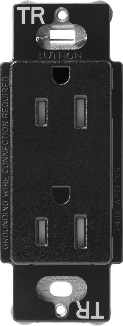 Lutron Tamper-Resistant Receptacles - Satin Color 15A 125V | SCRS-15-TR-XX