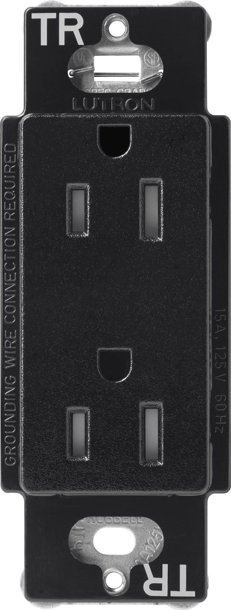 Lutron Tamper-Resistant Receptacles - Satin Color 15A 125V | SCRS-15-TR-XX