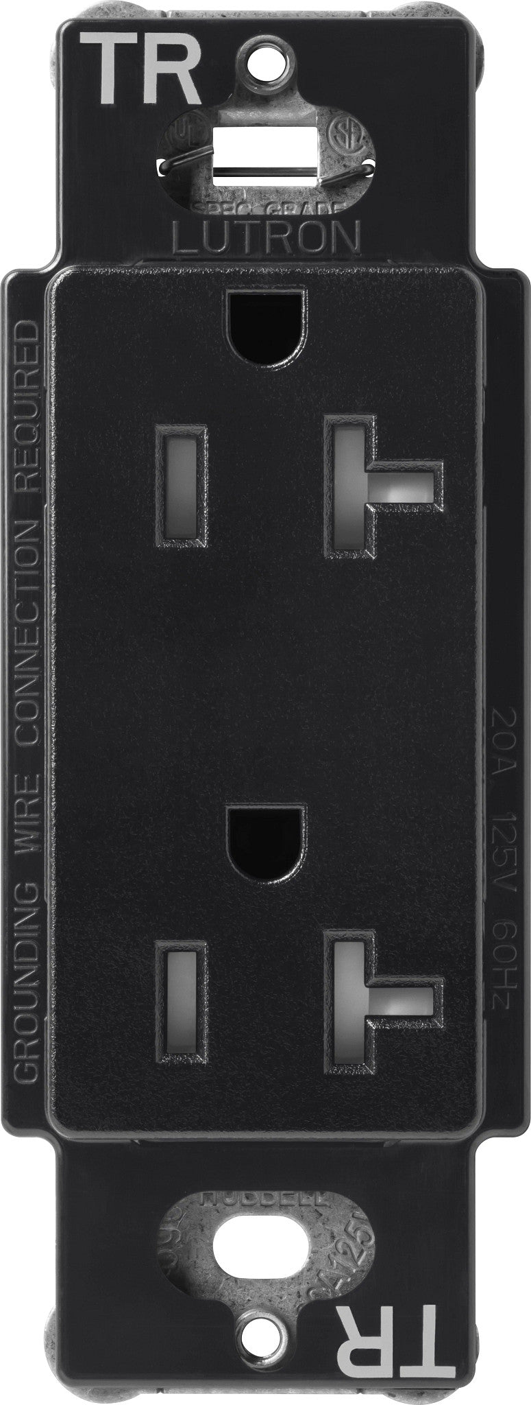 Lutron Tamper-Resistant Receptacles - Satin Color 20A 125V | SCRS-20-TR-XX